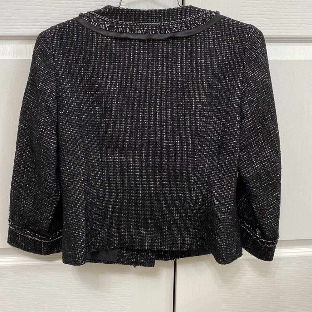 Halogen “Tweed” Inspired Jacket With Multiple Det… - image 7